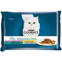 Purina Gourmet Perle Lamm Med Grönsaksstrimlor 48x85g Kattmat