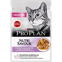 Purina Pro Plan Delicate Kalkon 26x85g Kattmat
