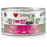Disugual Frukt Fläskkött Äpple 12x150g Våtfoder Hund