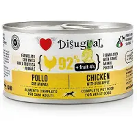 Disugual Blötfoder För Hundar Med Frukt Kyckling Och Ananas 12x150g