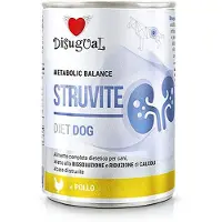 Disugual Struvitsdiet Kyckling 6x400g Våtfoder Hund