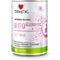 Disugual Hypoallergent Våtfoder Med Vaktel För Hund 6x400g