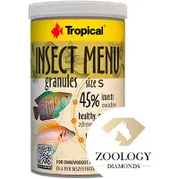 Tropical Insect Menu S 1000ml Granulerat Fiskfoder