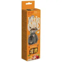 Mealberry Littleone Sticks Frukt Torkad Frukt Hamster Mus Gerbiler Snacks För Gnagare 120g 8 Enheter