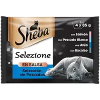 Mars Sheba Cuisine Selection Fisklåda 4x85g Kattsnack 13 Enheter