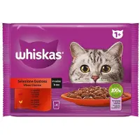 Mars Whiskas Selection Meats Classic 4x85g Kattsnacks 13 Enheter
