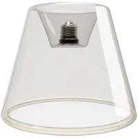 Creative Cables 2200k Transparent Ghost Line Recessed Cone 6w Led-lampa