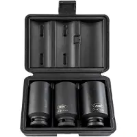 JBM 1/2 Tums Xzn-impact Sockets Set 3 Bitar