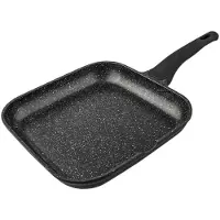 Supreme Fast Handtag I Slät Sten Till Grill 28 Cm