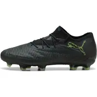 Puma Future 8 Ultimate Låg FG Eclipse - Svart/Grön/Grön terräng - Gräs (FG), storlek 46