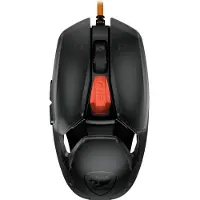 Cougar CGR-WONB-M487 Gaming-mus Sladd Optisk Svart 6 Knappar 20000 dpi