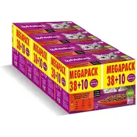 Whiskas Kattmat Kött 38 + 10x85 G