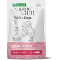 Nature´s Protection Superior Care Tillskott För Vuxna Hundar Vita Hundar-tonfisk 24x70g
