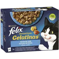 Purina Felix Sensations Havets Fest 12x85g Kattmat 6 Enheter