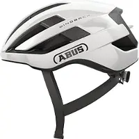 ABUS WingBack Helmet Black and White, Size L (59-61 cm) - EUR