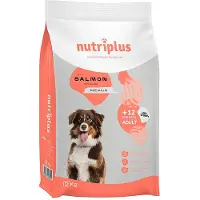 Nutriplus Vuxen Lax Hundmat 12kg