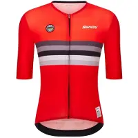 Santini Uci World Champion Switzerland 2025 Korta ärmar Cykeltröja