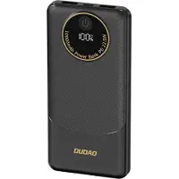 Dudao Powerbank K12 10000mAh PD22,5W USB-A, USB-C - svart