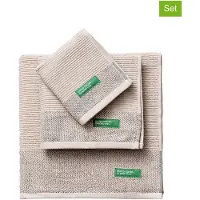 Benetton 450gsm Badhandduksset 3 Enheter