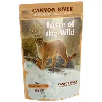 Taste Of The Wild Canyon River Chunks In Gravy Våtfoder För Katter 85g 12 Enheter