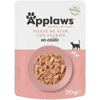 Applaws Blötfoder För Katt Med Tonfisk Och Laxfilé 12x70g