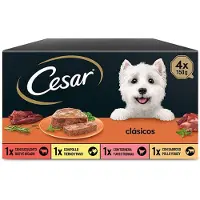 Cesar Multipack Classic Våtfoder Med Kött För Hundar 6x4x150g