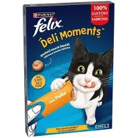 Purina Felix Deli Moments Våtfoder För Katt Med Kyckling 11x4x10g
