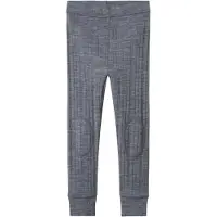 Name it Leggings - Ull - Noos - NmmWang - Falkstone Grey - - 6 år (116) - Leggings - Ull