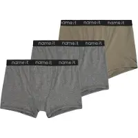Name it Boxershorts - Nej - NkmBoxer - 3-pack - Te Leaf - - 9-10 år (134-140) - Boxershorts