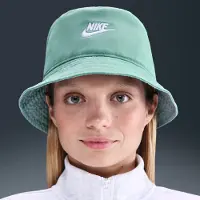 Nike Bucket Hat Apex Futura Washed - Grön/Vit, storlek Small