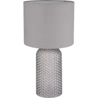 Globo Bordslampa Sofia, Aluminium / grå / zink, Vardagsrum / matsal, Glas, Bordslampa