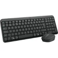 Logitech Wireless Desktop MK250 - Sats med tangentbord och mus - trådlös - Bluetooth LE