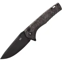 Tekto Knives F3 Charlie Button Lock CF