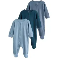 Next Pyjamas rökblå / cyanblå / ljusblå