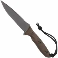 Spartan Blades Moros SB53BKGRKYBK Black, Green Micarta, survival knife, kydex sheath