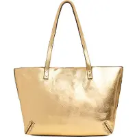 Pepe Jeans för kvinnor. PL031660 Audrey Glimmer handväska i guld (OSFA), Dorado, Casual, Polyuretan