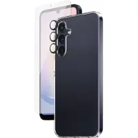 PanzerGlass 3-in-1 Bundle Edge2Edge Glass + Case + Lens Fodral + skyddsglas-set Samsung Galaxy A25 5G BSAFE95683