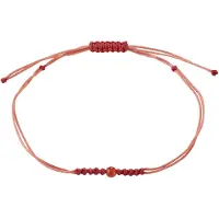 Pilgrim Armband ' Birthstones ' röd