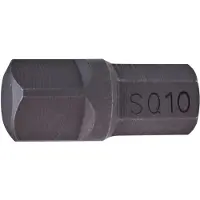 Bahco Be5032sq10 Låda Med Robertson-bits 10 Mm 5 Enheter