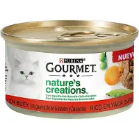 Purina Gourmet Nature Kattmat Med Oxkött 85g 24 Enheter