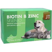 Jtpharma Biotin B Zn Se Kosttillskott För Husdjur 60 Enheter