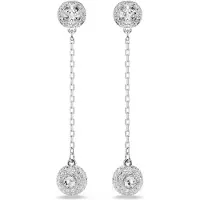 Swarovski Örhängen 'Una' silver / transparent