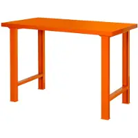 Bahco Tung Industriell Stålbänksskiva Arbetsbänk Med 4 Ben 1800 Mmx750 Mmx1030 Mm