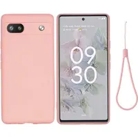 Mtp Products Google Pixel 6a Liquid Silikonskal - Rosa