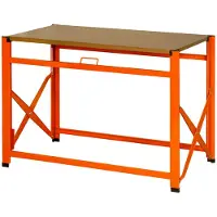 Bahco Bärbar Arbetsbänk Med Galvaniserad Bänkskiva Och Dm 1200 Mmx510 Mmx840 Mm