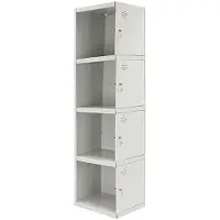 Simonlocker Montadas Prof.dism.1/4 400 Adi Skåp 1800x400x500 Mm