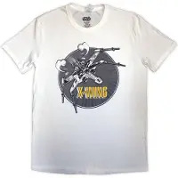 Ginza.se Star Wars: Unisex T-Shirt/X-Wing Graphic (White) (Small)