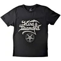Ginza.se King Diamond: Unisex T-Shirt/Logo (Black) (XX-Large)