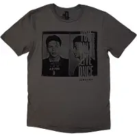 Ginza.se Frank Sinatra: Unisex T-Shirt/Mugshot (Charcoal Grey) (Small)