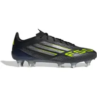 Adidas F50 Elite Sg Electric Stealth - Svart/silver/lucid Lemon - Soft Ground (Sg), storlek 40